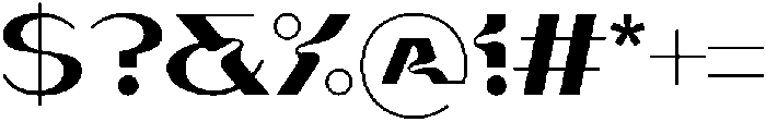Briar Medium otf (500) Font OTHER CHARS