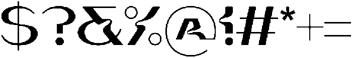 Briar Regular otf (400) Font OTHER CHARS