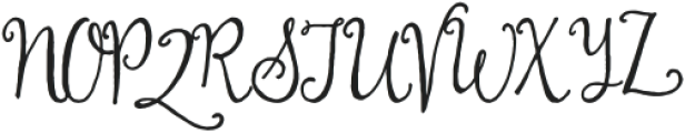 Briar Rose Regular otf (400) Font UPPERCASE