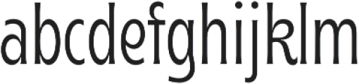 Brice Light Condensed otf (300) Font LOWERCASE