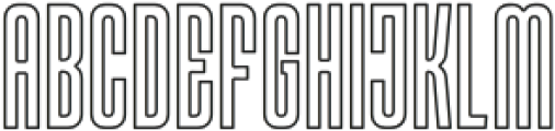 Brickers Inline otf (400) Font LOWERCASE