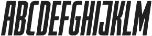 Brickers Slanted otf (400) Font UPPERCASE