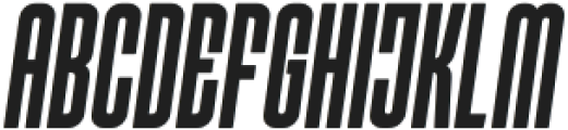 Brickers Slanted otf (400) Font LOWERCASE