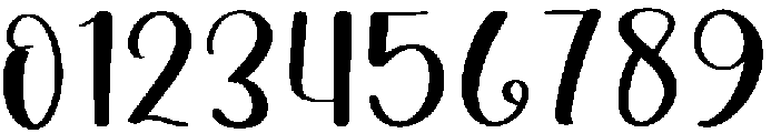 Bride Regular otf (400) Font OTHER CHARS