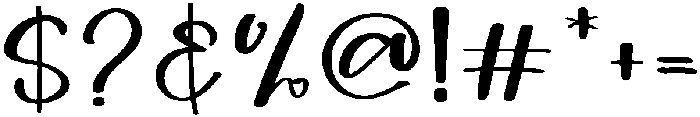 Bride Regular otf (400) Font OTHER CHARS