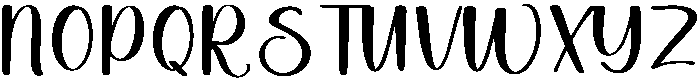 Bride Regular otf (400) Font UPPERCASE