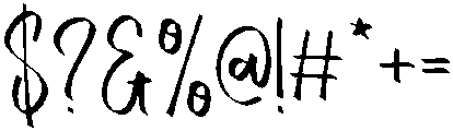 Bride Regular otf (400) Font OTHER CHARS