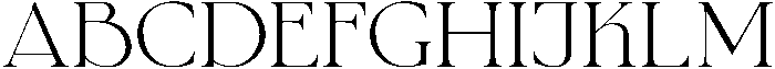 Bride Regular otf (400) Font UPPERCASE