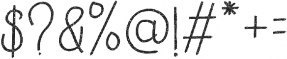 BrideChalk Sans otf (400) Font OTHER CHARS