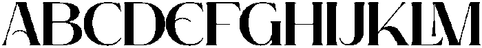 Brideside-Bold otf (700) Font UPPERCASE