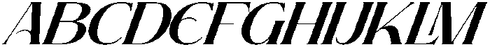 Brideside-BoldOblique otf (700) Font UPPERCASE