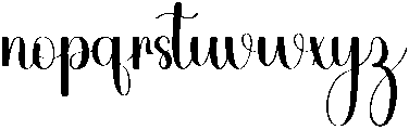 Bridge Regular otf (400) Font LOWERCASE