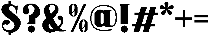 Bridge Regular otf (400) Font OTHER CHARS