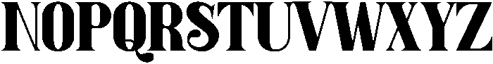 Bridge Regular otf (400) Font UPPERCASE