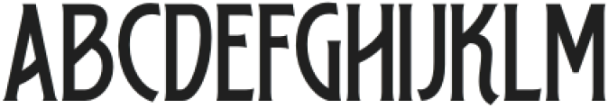 BridgeGardens-Regular otf (400) Font UPPERCASE