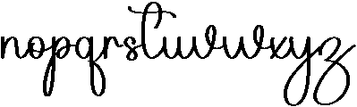 Bridgen Regular otf (400) Font LOWERCASE
