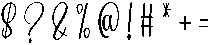 Bridger Regular otf (400) Font OTHER CHARS