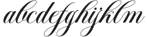 BridgertonScript otf (400) Font LOWERCASE