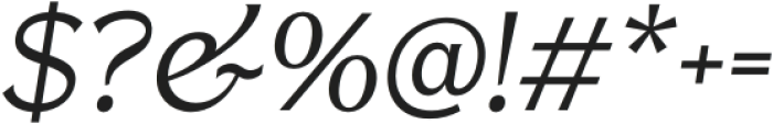 Bridgest Oblique otf (400) Font OTHER CHARS