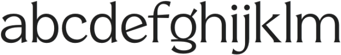 Bridgest Regular otf (400) Font LOWERCASE