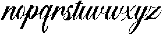 Bridgestown otf (400) Font LOWERCASE