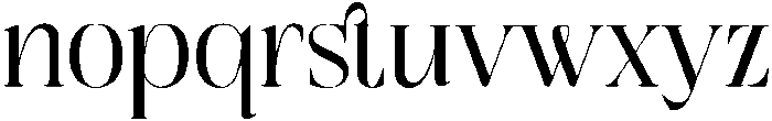 Bridget-Regular otf (400) Font LOWERCASE
