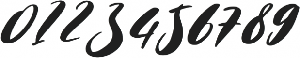 Bridgia Italic ttf (400) Font OTHER CHARS