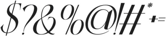 Bridging Progress Bold Italic otf (700) Font OTHER CHARS