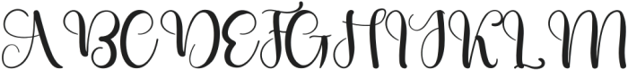Briefly Regular otf (400) Font UPPERCASE