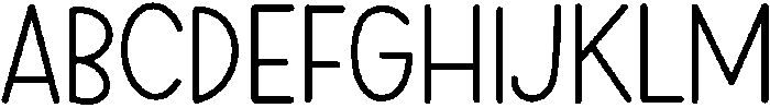 Brielle Regular otf (400) Font UPPERCASE