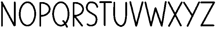 Brielle Regular otf (400) Font UPPERCASE