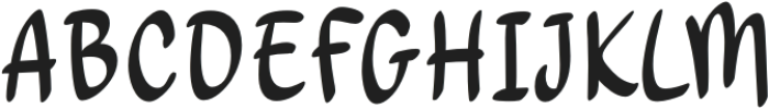 Brientsa Regular otf (400) Font UPPERCASE