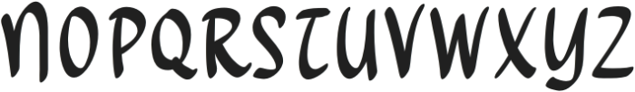 Brientsa Regular otf (400) Font UPPERCASE