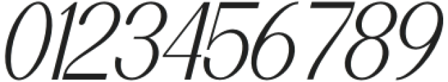 Brigebe Italic otf (400) Font OTHER CHARS