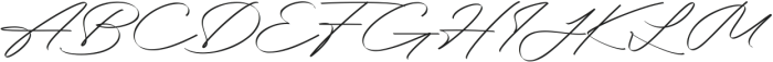 Brigend Signature otf (400) Font UPPERCASE