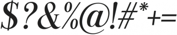BrigestaItalic-Italic otf (400) Font OTHER CHARS