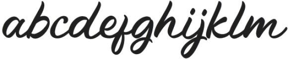 Bright Diamond Script otf (400) Font LOWERCASE