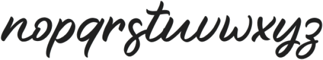 Bright Diamond Script otf (400) Font LOWERCASE