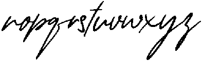 Bright Ending Regular otf (400) Font LOWERCASE