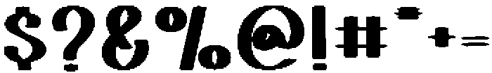 Bright Flowers Regular otf (400) Font OTHER CHARS