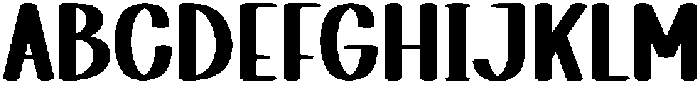 Bright Flowers Regular otf (400) Font UPPERCASE