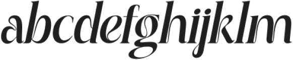 Bright Glamore Italic otf (400) FONT