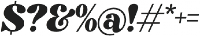 Bright Italic otf (400) Font OTHER CHARS