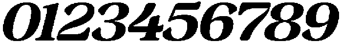 Bright Kondi Italic otf (400) Font OTHER CHARS