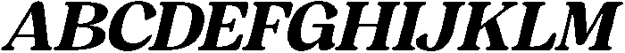 Bright Kondi Italic otf (400) Font UPPERCASE