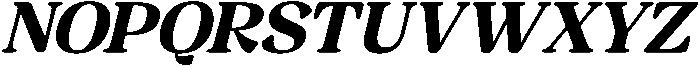 Bright Kondi Italic otf (400) Font UPPERCASE
