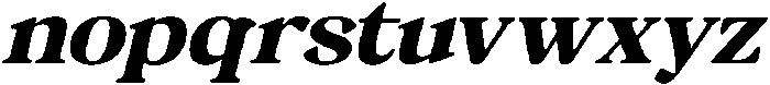 Bright Kondi Italic otf (400) Font LOWERCASE