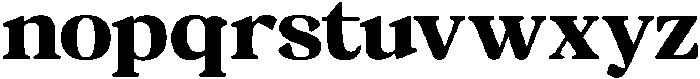 Bright Kondi otf (400) Font LOWERCASE