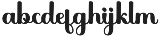 Bright Light Italic Regular otf (300) Font LOWERCASE