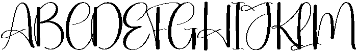 Bright Light Regular otf (300) Font UPPERCASE